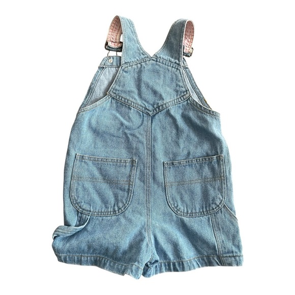 Rachel’s Vintage Kids Embroidered Overall Shorts (girl size 4T) 100% cotton - Picture 3 of 5